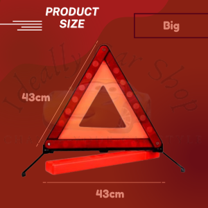 Ideally Car Road Warning Safety Road Sign Emergency Reflective Triangle Kit Exclamation Mark