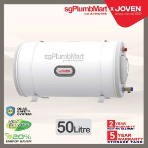 Joven x sgPlumbMart JSH50 Storage Water Heater (Heat Elevator) Joven Heater 50 Liters