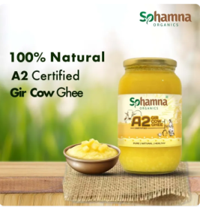 Organic Ghee I 1Litre I 100% Natural I Premium A2 Gir Cow Ghee I Pure Healthy I SG Seller