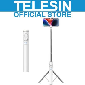 TELESIN 130cm Bluetooth Zoom Remote Phone Tripod Selfie Stick