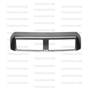 TCS Perodua alza 2011-2016 FORGED CARBON center air outlet frame cover garnish accessories