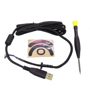 Metal Screwdriver Cable Mouse Feet Skates Replacement Umbrella Rope Mouse Cable for G403 Accessories