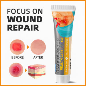 Wound Care Cream For Diabetic Elderly Skin/Protective Formula/Repair Treatment/Diabetic Wound Healing/Pressure Ulcer Care