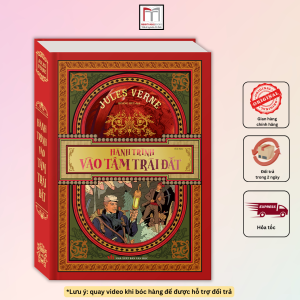 Hành trình vào tâm trái đất (bìa cứng)