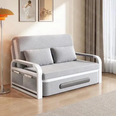 Multifunctional Retractable Bed Removable and Washable Internet Celebrity Lunch Break Storage Bed Sofa Bed Dual-Use Folding Sofa Bed Home Living Room