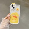 💕เคสลายการ์ตูน💕การ์ตูนเป็ดน้อย เคสไอโฟน11 เคสโทรศัพท์มือถือ for iPhone 11 13 12 14 15 Pro Max Xs Max XR 6 7 8 Plus SE ลายการ์ตูนมอนสเตอร์ เคสเคลือบนิ่ม สําหรับไอโฟน. 