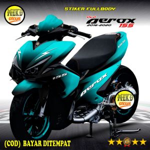 Stiker Fullbody Aerox Old 155 Skotlet Decal Motif Bunglon1