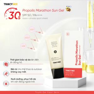 Kem chống nắng Tracybee Propolis Marathon Sun Gel SPF50+ PA++++