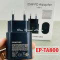 Samsung ADAPTOR Fast Charging 25 Watt USB C To C Original For Samsung Galaxy M14 4G, M15, M22, M23, M31s, M32, M33, M34 5G, M35, M51, M52 5G, M53, M54, M62, Note10, Note 10 5G, Note 10 Lite, Note 20, Note 20 5G, Note20 Ultra 5G, S21 5G , S21+ 5G , S20 FE. 
