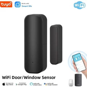 WiFi Smart Door Sensor Magnetic Contact Alarm for Home and Business Security