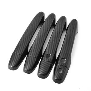 FUNDUOO for Honda CR-V CRV 2012 2013 2014 2015 2016 Chrome Carbon Fiber Car Door Handle Covers Trim Styling Accessories