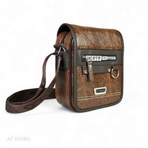 Polo Amstar Tas Selempang Slingbag Crossbag BumBag Distro Pria Kulit Sintetis Premium Cowok