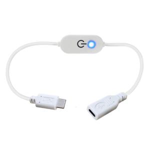 Blue Indicator Light Type C Male to Female Switches Control Line Cable Male to Female Type C Touch Dimmer Switches Control