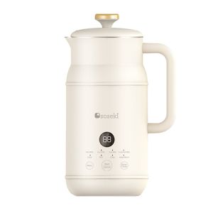 SOSEKI Soy Milk Maker Multifungsi Mesin Susu Kacang Almond Otomatis 600ML 1L Blender