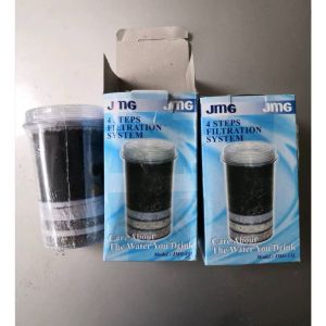 Mineral Pot Water Filter - 4 Step Replacement Carbon Cartridge