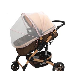 ROLL 1pc Safety Stroller Accessories Breathable Folding Full Cover Infant Protection Mesh Baby Mosquito Net Pushchair Mosquito Net Pushchair Anti-bug Netting