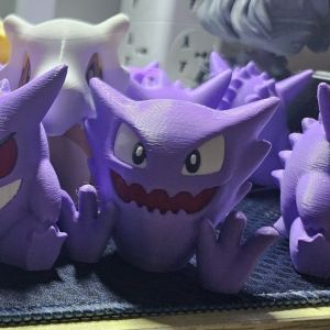 Haunter Pokémon Mini Haunter Cute Haunter Chibi Pokémon Haunter