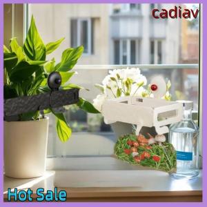 cadiav Suction Cup Folding Trash Bag Holder Wall Mounted Household Cabinet Plastic Bag Hanger Kitchen Bathroom Trash Storage Rack