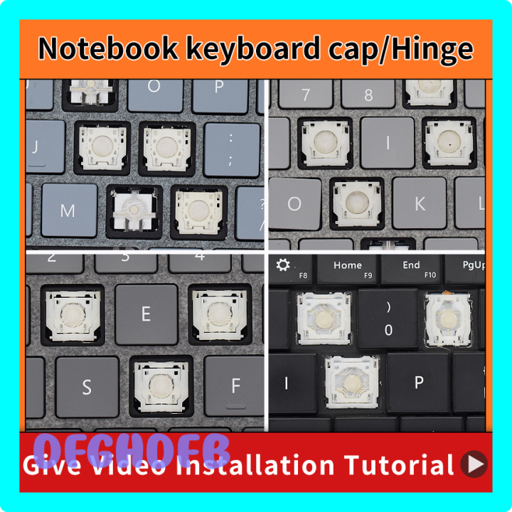 Sdbf Replacement Keycap Key Cap Andscissor Clipandhinge For Microsoft Surface Laptop 3 4 1867 1873 8121