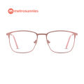 MetroSunnies Max Specs / Anti Radiation Glasses for Women and Men / Eyeglasses Replaceable Lens / Blue Light Eyewear / Metal Optical Frame. 