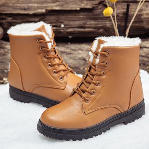 YCAMEL 2023 women winter shoes womens Waterproof Warm boots classic style ankle boots for woman snow booties warm shoes plus size 35 -41 42 43 44