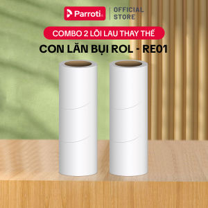 Cây Lăn Bụi Ga Giường Quần Áo Thảm Nhà Rèm Cửa Cây Lăn Lông Chó Mèo Đầu Lăn Có Thể Thay Thế - Parroti Roller RE01