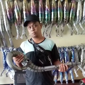 knalpot rx king lobster galvanis jamin suara garing yahuudd
