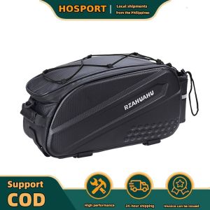 【HOSPORT】 Multifunctional Bicycle Trunk Bag Large Capacity Cycling Saddle Luggage Carrier Universal Tail Seat Pack Bicycle Parts
