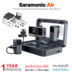 Saramonic Air 02 Pocket-sized Dual Wireless Microphone (รับประกัน 1ปี)