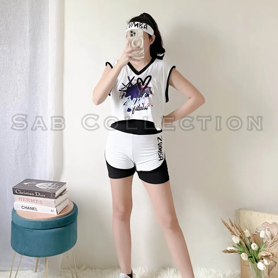 ONHAND 3in1 ZUMBA OUTFIT TEENO SHORT Lazada Lazada PH