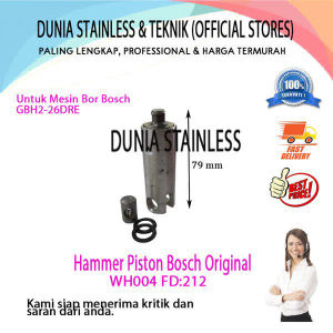 Hammer Piston Bosch ASLI WH004 FD212 untuk Mesin Bor Bosch