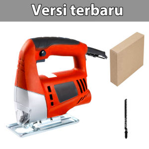 REAIM Mesin Gergaji Kayu Jig Saw 450W Mesin Potong Kayu Jigsaw Mesin Jigsaw Variable Speed Kekuatan Tinggi