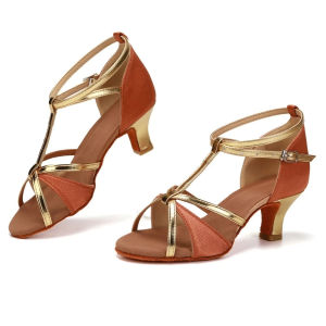 Bestseller 2025 Womens 5CM Tango/Latin Dance Dancing Shoes Heeled Professional Dancing Shoes