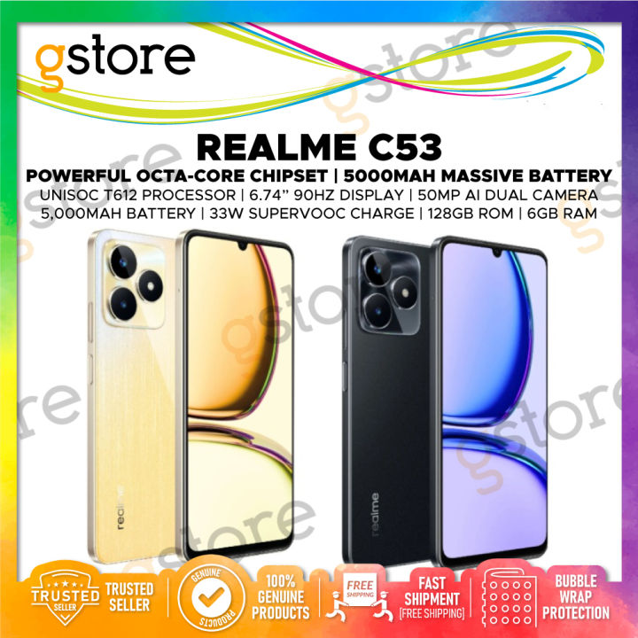 [Malaysia Set] Realme C53 (128GB ROM + 6GB RAM | 256GB ROM + 8GB RAM) 1 ...