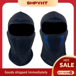 SHPYHT✨ Breathable Balaclava Motorcycle Full Face Mask Motorbike Cycling Bike Mask Motocross Helmet Hood Moto Riding Neck Face Mask