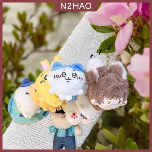 N2HAO  Keychain treo mặt dây hiển thị giá lưu trữ Giá xoay giá tóc vòng sợi dây thừng Máy tính để bàn hoàn thiện chủ cho bông tai đồng hồ