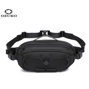 OZUKO Multi-function Chest Bag Men Tactical Techwear Waist Bag Rotate Button Design Crossbody Bags Bolsos Para Hombre сумка2026