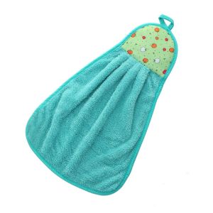 1pcs Microfiber Hand Towel Kitchen Bathroom Soft Hand Towel Refrigerator