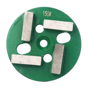 Chuyên Nghiệp 100Mm Kim Cương Mài Khối Kim Loại Mài Mòn Công Cụ Cho Sàn Bê Tông Với 50 ~ 300 Grit Tùy Chọn