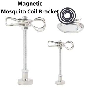 Magnetic Mosquito Coil Bracket Stainless Steel Magnetic Mosquito Clip Home Incense Mosquito Tool For Household Bedroom