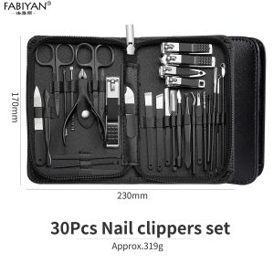Nail Clippers Nail Art Tools Set Dead Skin Nippers Nail Files Clean Ear Cuticle Grooming Tool Face & Hand Care Stainless Steel Nail Cutter Manicure Pedicure Beauty Tool Kit
