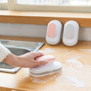 [LOẠI XỊN ĐẸP] DỤNG CỤ CỌ RỬA VẬT DỤNG NHÀ BẾP XOONG NỒI NHAF TẮM CÓ TAY CẦM TIỆN LỢI