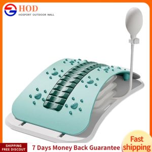 Comfortable Lumbar Support Device for Waist Stretching and Back Muscle Relaxation during Fitness and Therapy