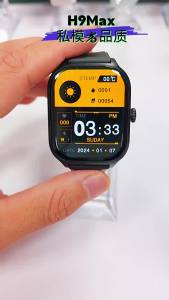 2025 Smart Watch For Men Women 2.01" Full Touch Screen Tracker Bluetooth Call Waterproof Sport Smartwatch Android IOS