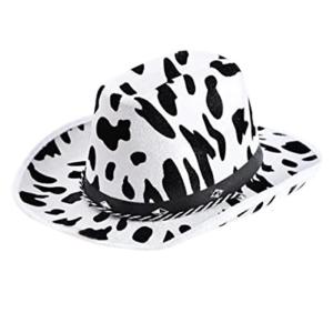 Performance Hat Cow Print Cowboy Hats Western Party Cowboy Cosplay For Men Cow Print Cowgirl Hat Performance