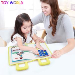 Jolly Sách Câu Chuyện Hoạt Động Bằng Vải Êm Ái 3D Cho Bé Đồ Chơi Montessori Giáo Dục Và Thị Giác Sách Trẻ Em Sách Phát Triển Nhận Thức Giáo Dục Học Tập Cho Trẻ Sơ Sinh