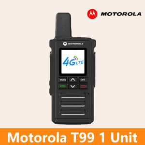 Motorola T99 Zello Walkie Talkie No distance limit Long standby Portable More than 6000KM 4G 5G SIM Card/WIFI 5000mAH High-Capacity Bluetooth GPS Positioning Walkie-Talkies