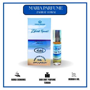 1 BOX AROMA ZAHRAT HAWAI ISI 6 BOTOL 6 ML BY TAMAM