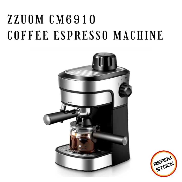 Coffee Espresso Machine ZZUOM CM6910 Semiautomatic Espresso Coffee