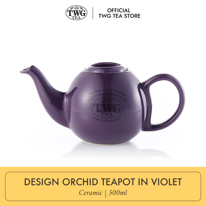 TWG tea デザインティーポット Design Teapot in White (180ml) | TWG Tea